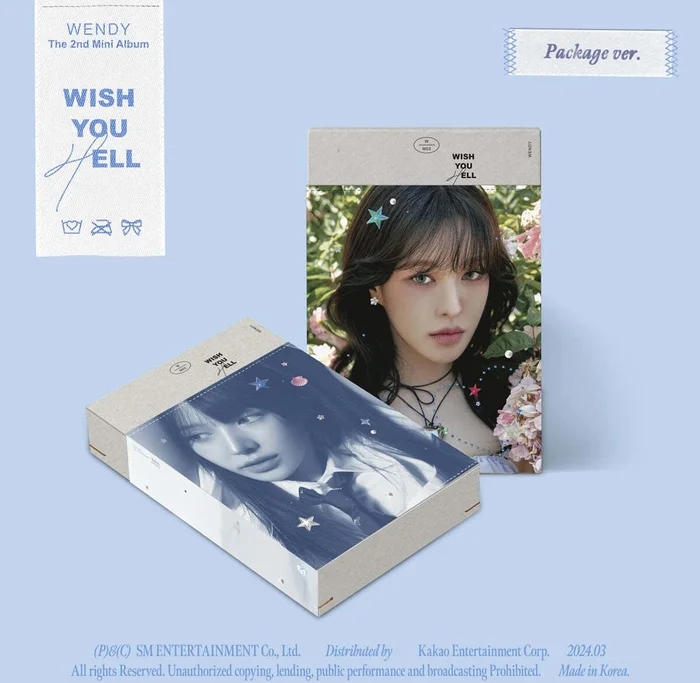 WENDY – 2ND MINI ALBUM [WISH YOU HELL] (PACKAGE VER.) RANDOM COVER