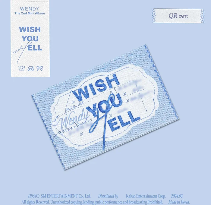 WENDY – 2ND MINI ALBUM [WISH YOU HELL] (QR VER.)