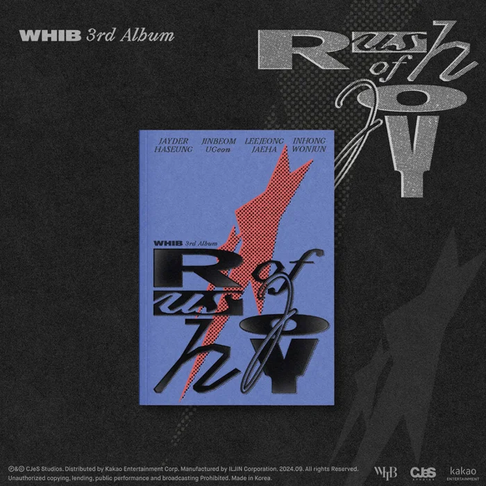 WHIB – 3RD SINGLE ALBUM [RUSH OF JOY]