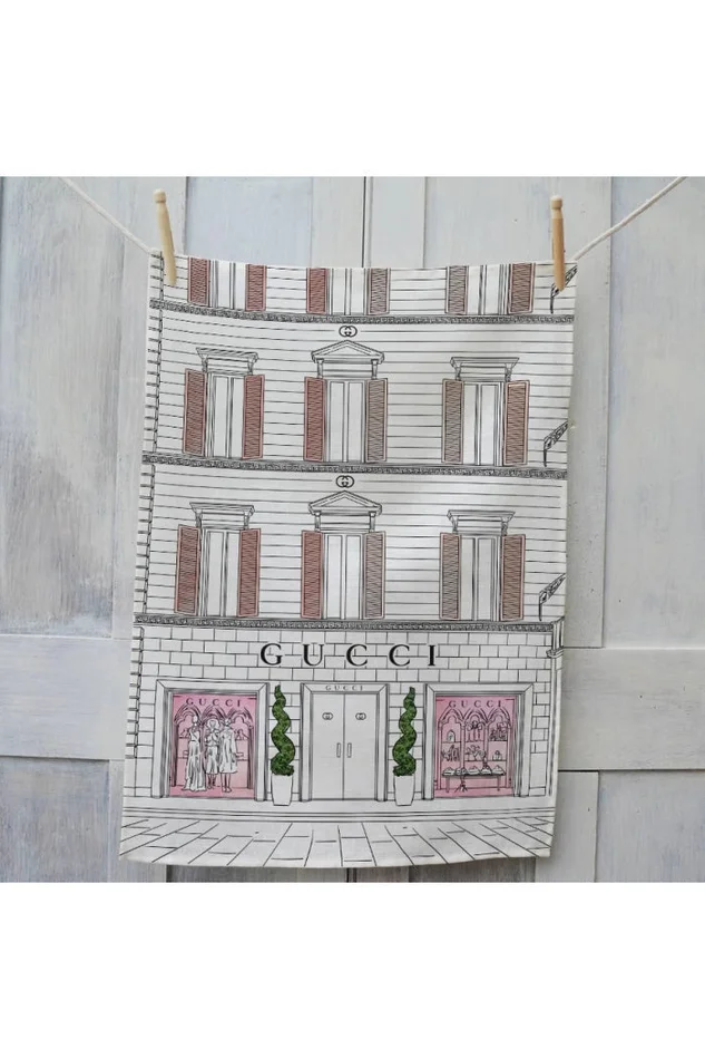 Window Shopping -GG Tea Towel