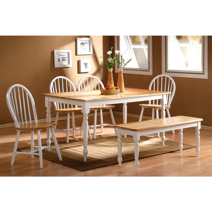 Windsor Farmhouse 6-Piece Dining Set
