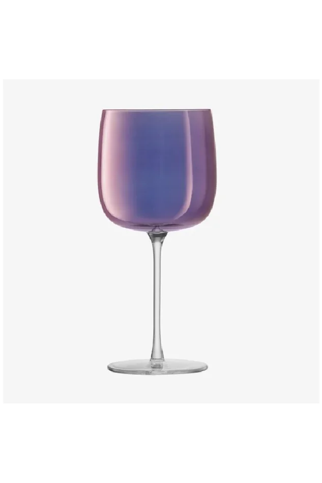 WINE GLASS 15OZ VIOLET S/4