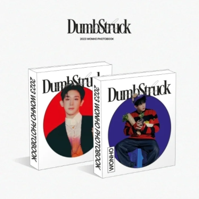 WONHO – 2023 WONHO PHOTOBOOK ‘DUMBSTRUCK’ (2 VERSIONS)