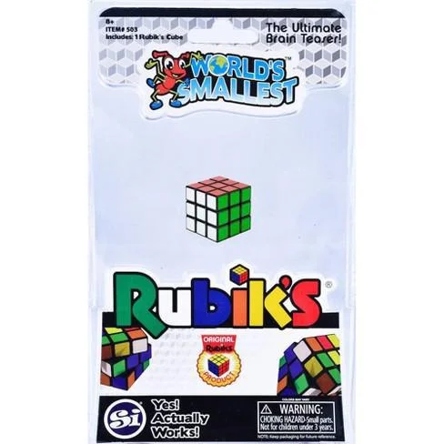 World’s Smallest – Rubik’s Cube