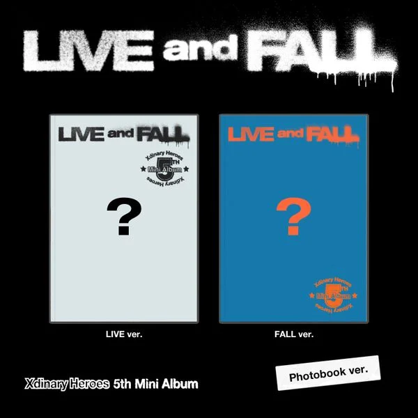 Xdinary Heroes – 5th Mini Album LIVE and FALL (Photobook Ver.) (Random Ver.)