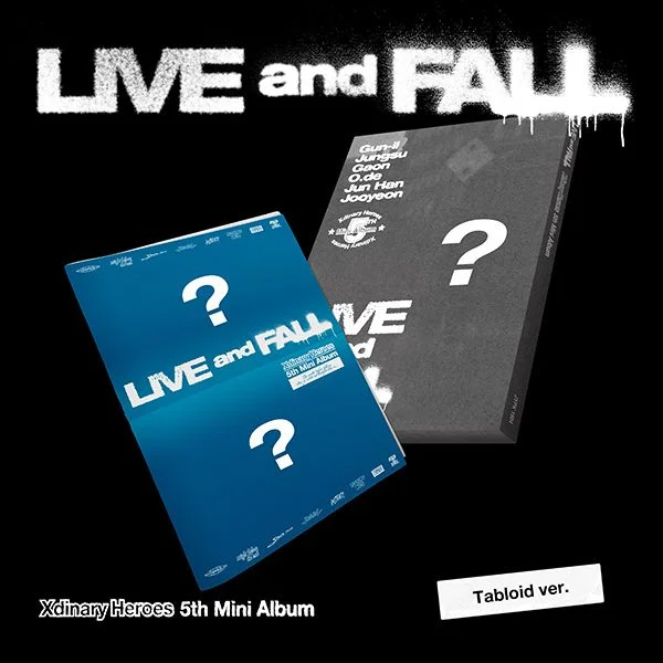 Xdinary Heroes – 5th Mini Album LIVE and FALL (Tabloid Ver.)