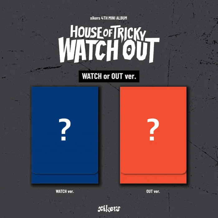 XIKERS – 4TH MINI ALBUM [HOUSE OF TRICKY : WATCH OUT] PLVE VER. (2 VERSIONS)