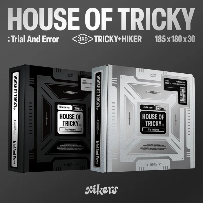 XIKERS – HOUSE OF TRICKY : TRIAL AND ERROR (2 VERSIONS)