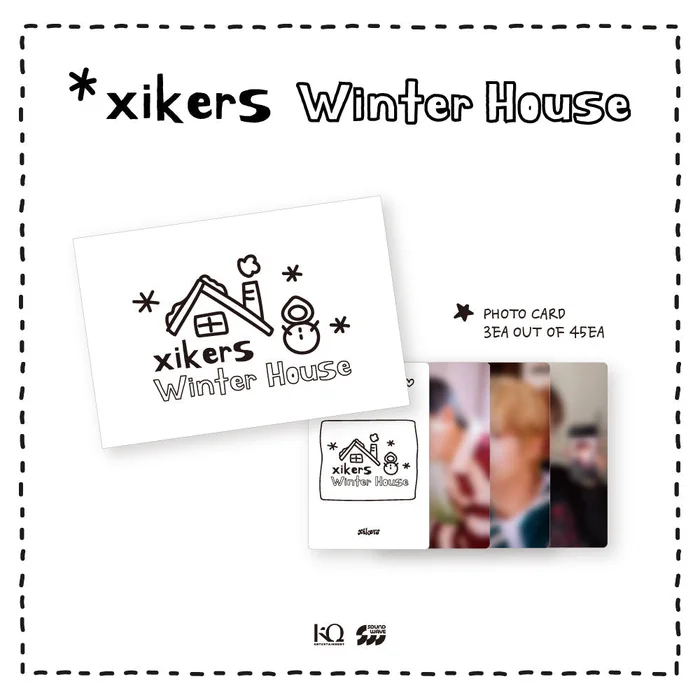 Xikers – Winter House Winter Official MD Random Trading Card