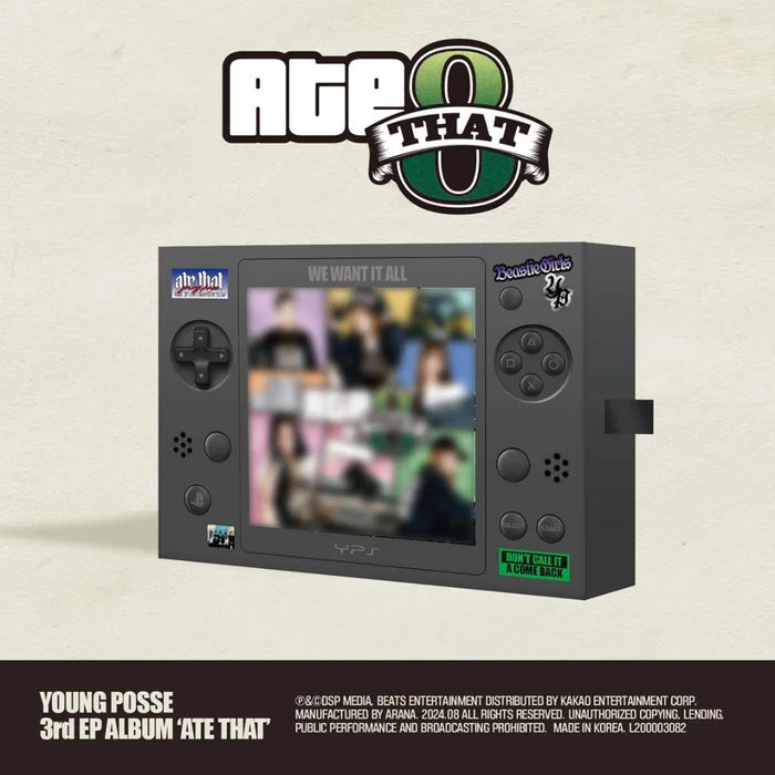 YOUNG POSSE – 3RD EP [ATE THAT]