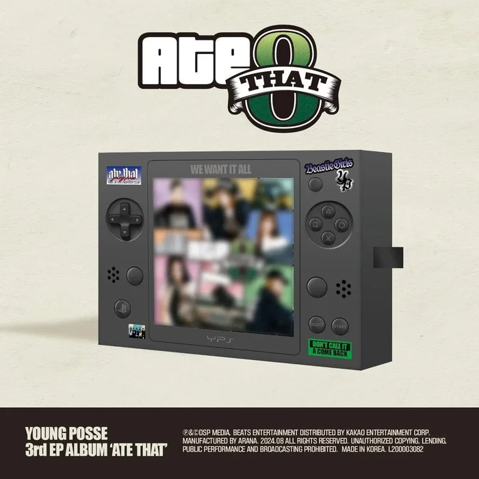 Young Posse – ATE THAT 3rd EP Album