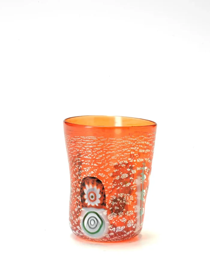Zafferano Bicchieri di Murano Orange Tumbler