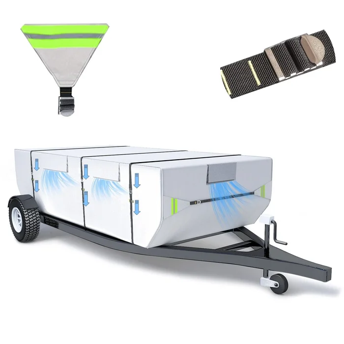 Zenicham Pop Up Camper Cover Heavy Duty Waterproof camper cover