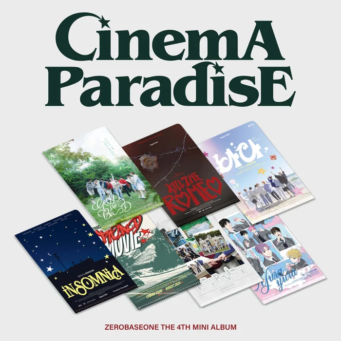 ZEROBASEONE – 4TH MINI ALBUM [CINEMA PARADISE] (ZEROSE VER.) (7 VERSIONS)